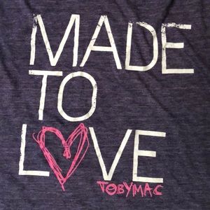 TobyMac Made to Love shirt